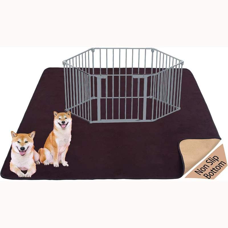 Новый питомец водонепроницаемый нескользящий собачий коврик для машинной стирки