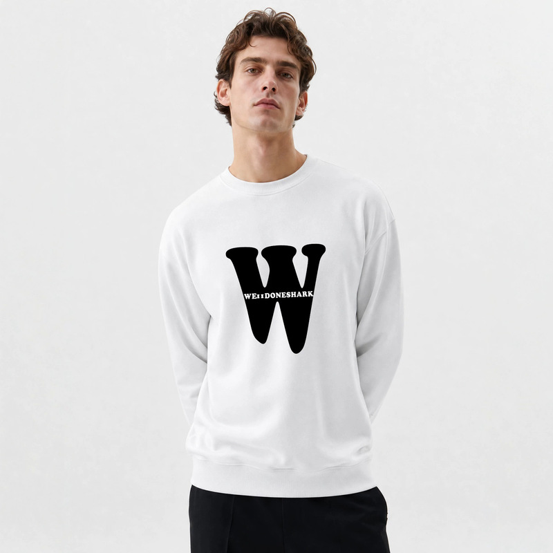 Spring and Autumn New Cartoon Anime Hong Kong Style Printed Round Neck Sweatshirt Couple's Long Sleeve T-Shirt Thin Solid Color Top Spring and Autumn New Cartoon Anime Hong Kong Style Printed Round Neck Sweatshirt Couple's Long Sleeve T-Shirt Thin Solid Color Top