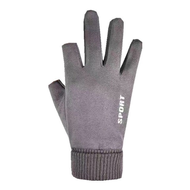 두 손가락이없는 남자 회색