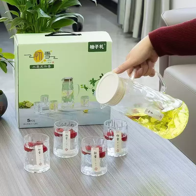 Стеклянный чайный набор, подарок на день рождения