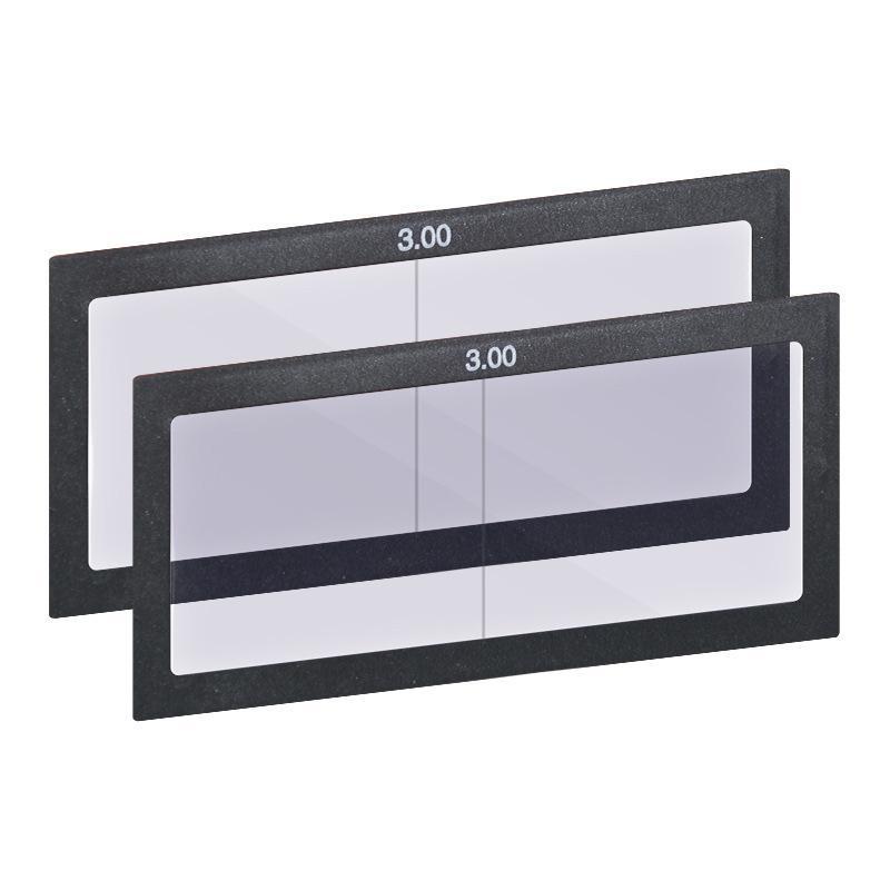 Automatic glass lens, protective magnifying glass, fall protection