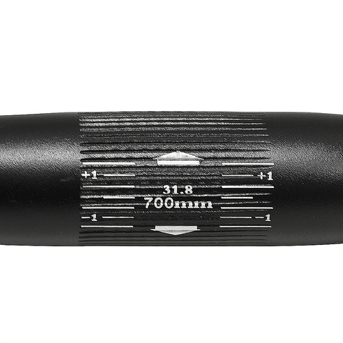 Mountain bike handlebars, horizontal bicycle handlebars, aluminum alloy straight handlebars, horizontal handlebars, 25.4/31.8X700mm handlebars