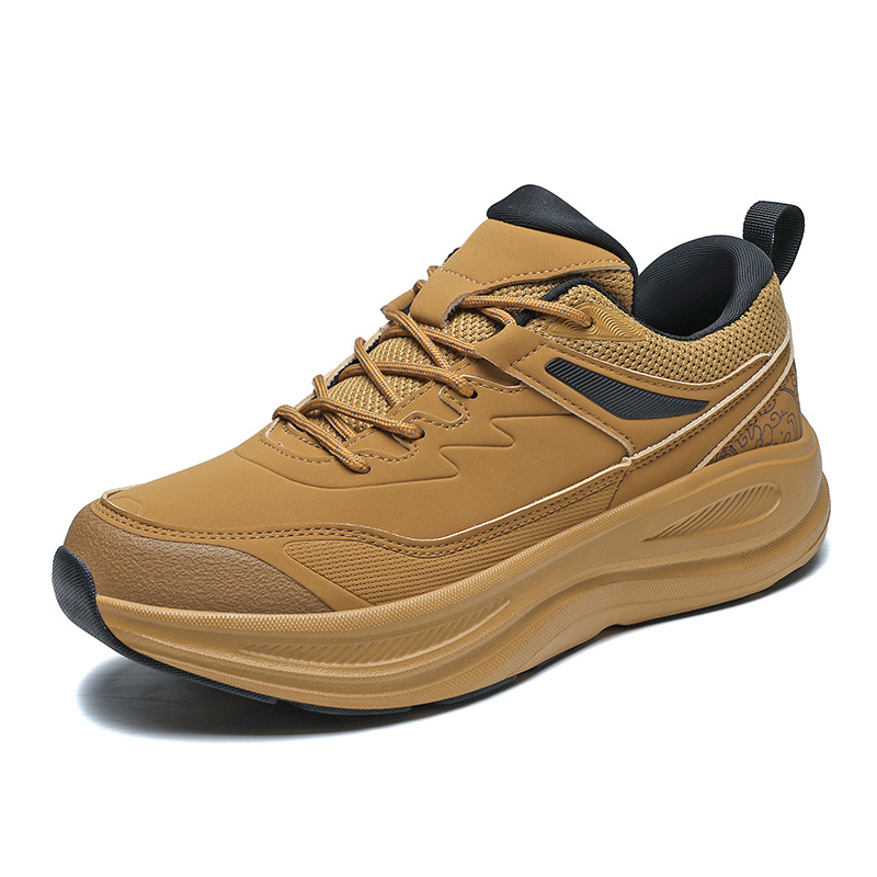 Autumn And Winter Foreign Trade Large Size 48 Lightweight Cushioned Leather Casual Men's Outdoor Sports Shoes,_vogvips.com