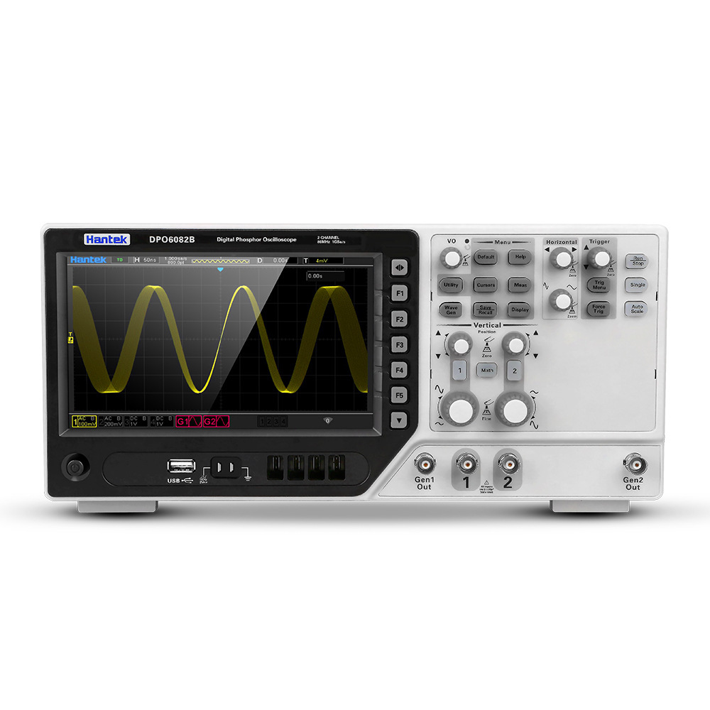 Hantek汉泰DPO6082B/DPO6102B/DPO6202B六合一台式示波器原装正品