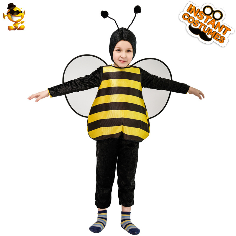 Halloween niños pequeña abeja etapa rendimiento traje cos