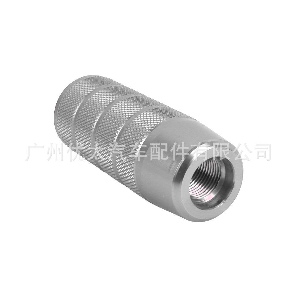 Modificación del coche auto-Manual de engranajes 9,5 cm cabeza del engranaje moleteado helado hornear azul colorido cabeza del engranaje de aleación de aluminio