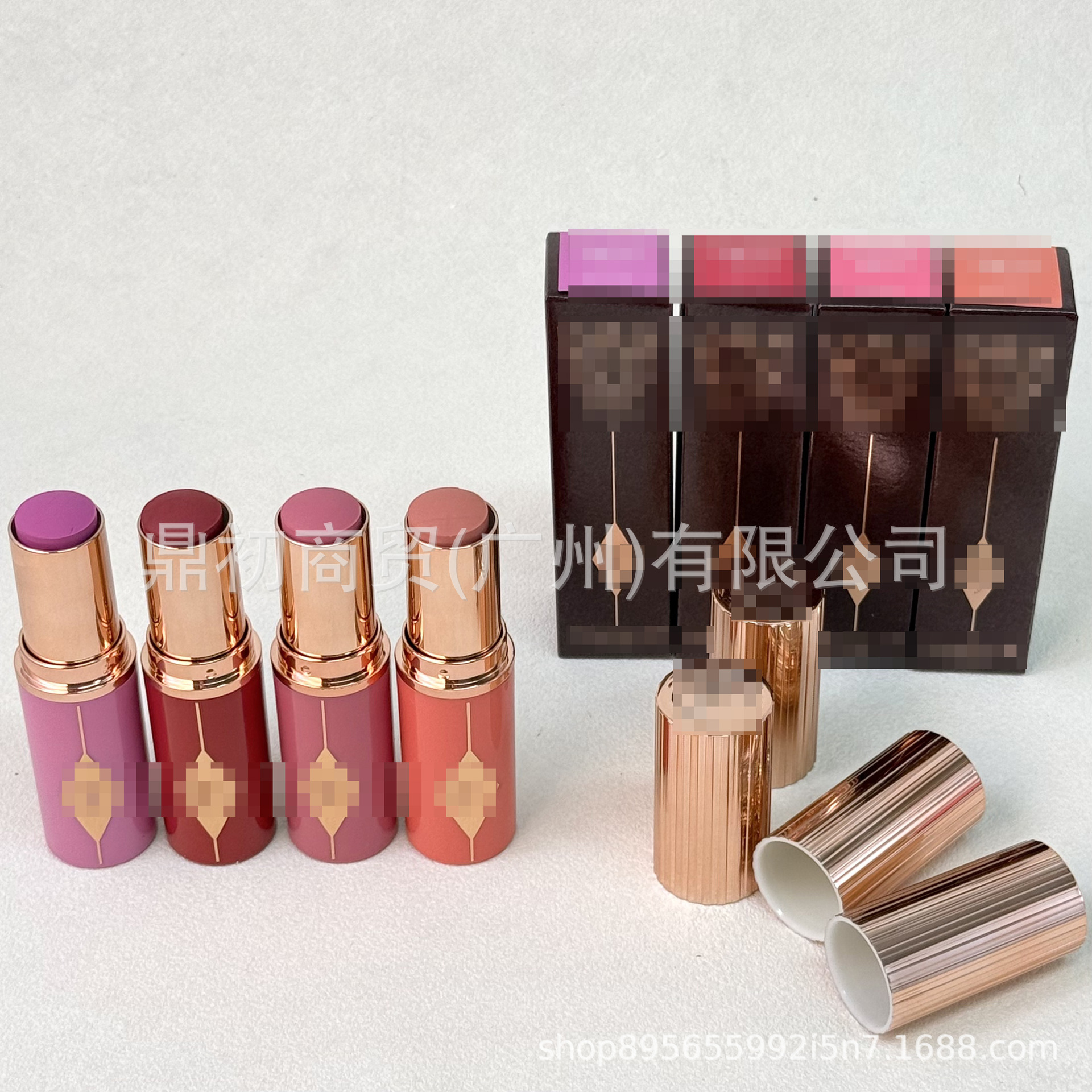 Cross-Border In-Stock Ct Lip and Cheek Dual-Use Blush Stick Cosmetics, Moisturizing and Natural-Looking, Rosy/Peach Glow 9g