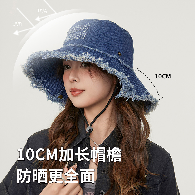 Sombrero de vaquero occidental sombrero de verano sombrero de bisel grande sombrero de sombrero de protección solar sombrero de bañera versátil sombrero de pesca al aire libre sombrero