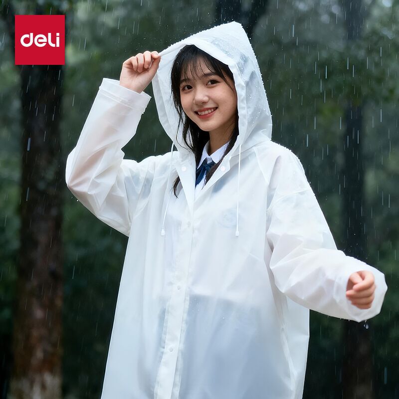 Deli Portable Raincoat for Adults, Thickened Outdoor Hiking Poncho, Long Full-Body Rainproof Disposable Raincoat Deli Portable Raincoat for Adults, Thickened Outdoor Hiking Poncho, Long Full-Body Rainproof Disposable Raincoat