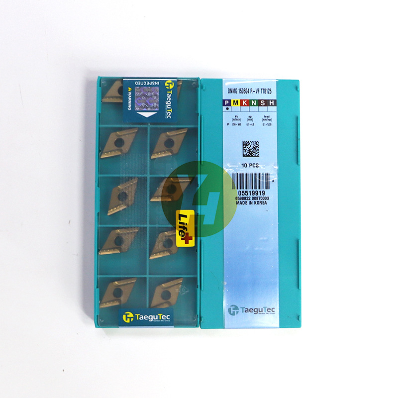 韩国特固克车刀片 DNMG 150604 PC TT8125 数控菱形刀片 进口