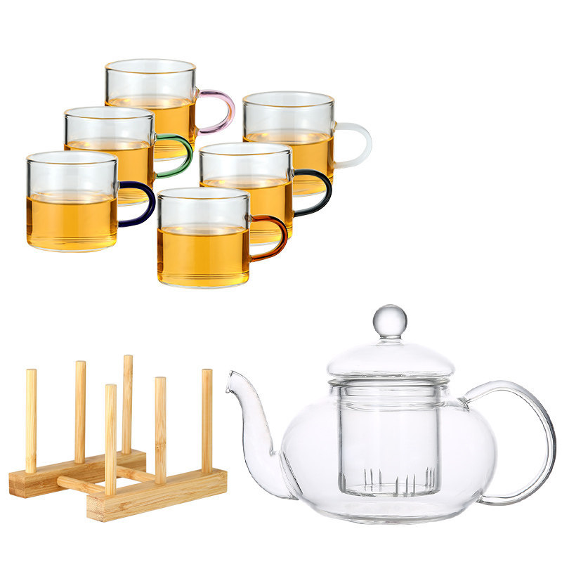 Taza de Té Kung Fu de Vidrio Resistente al Calor para Hogar