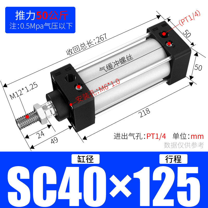 SC׼ ǵ¿ʹSC32/40/50/63/80/100 Ͻ