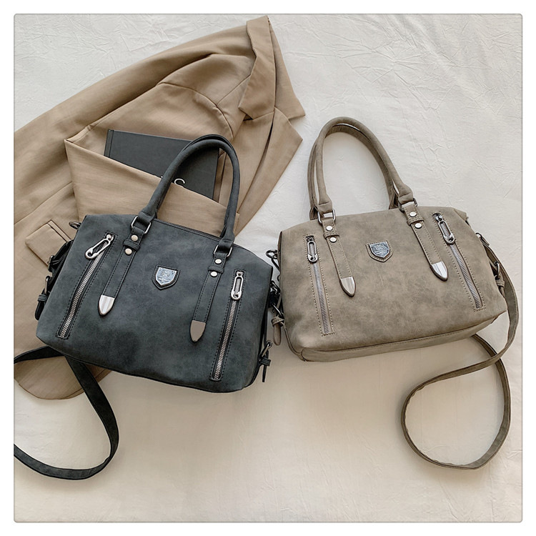 New cross-border foreign trade women's bag 2024 Retro casual handbag, European and American trend single-shoulder crossbody bag, tote bag for women undefined