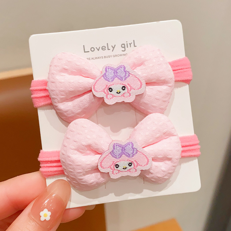 Cordón de cabello para niños niñas lindas cordón de cabello para bebés de alta elasticidad no lesionar banda de cabello para niñas adornamientos de cabello image 5