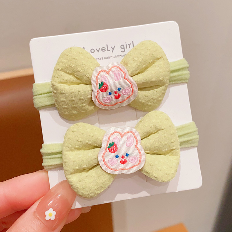 Cordón de cabello para niños niñas lindas cordón de cabello para bebés de alta elasticidad no lesionar banda de cabello para niñas adornamientos de cabello image 8