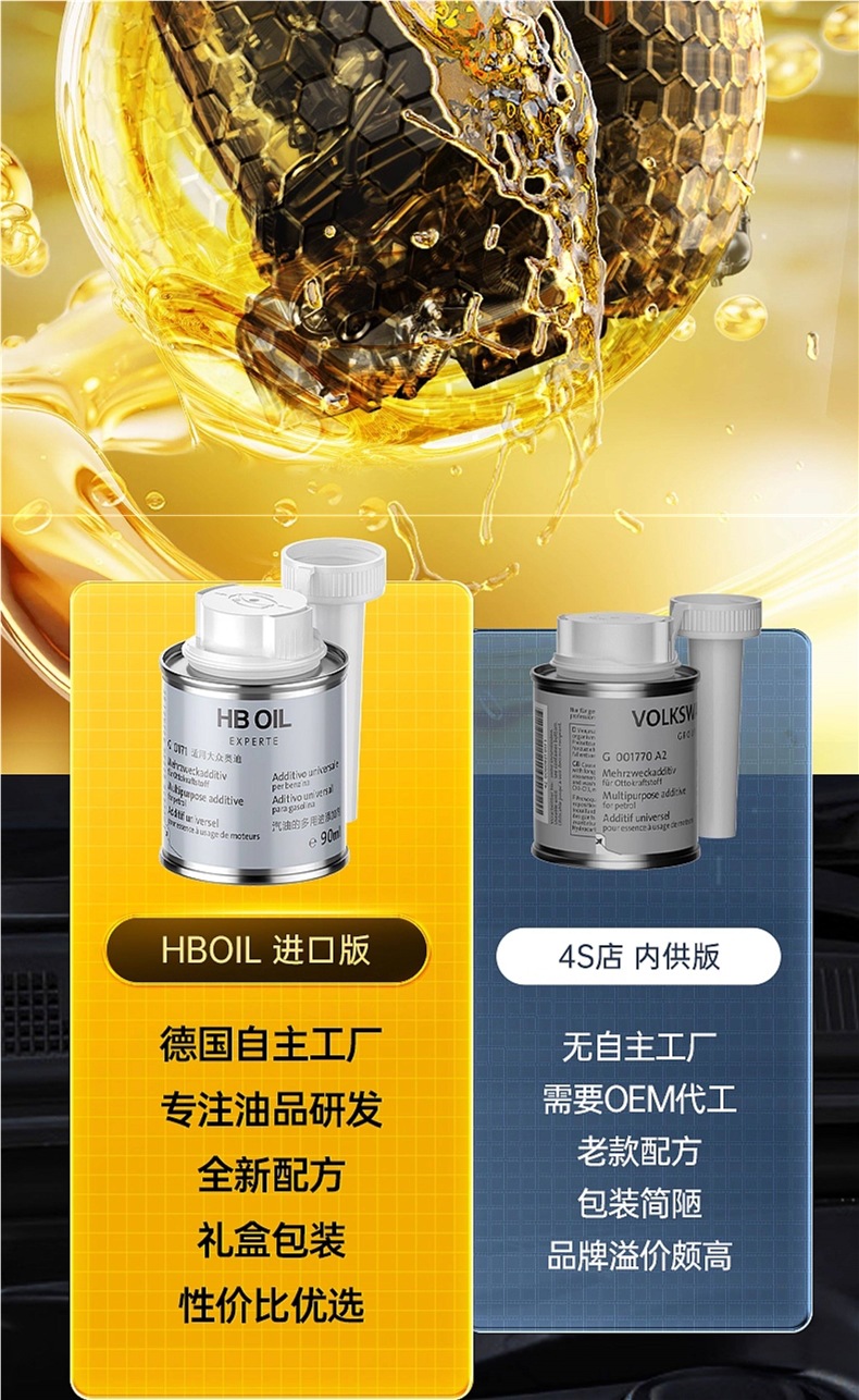 German Hb Audi Fuel Additive for Cars, Volkswagen G17 Gasoline Additive, Specialized Carbon Deposit Removal for A4, A6L, Q5, Q7