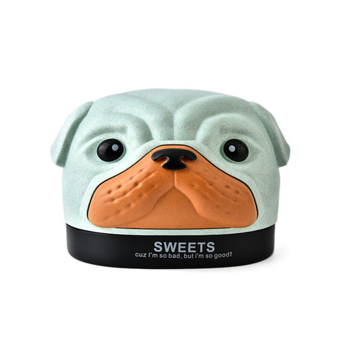 Creative RB522M Cartoon Poppy Dog Roll Paper Storage Box Living Room Bedroom Paper Tube Desktop Puppy Tissue Box