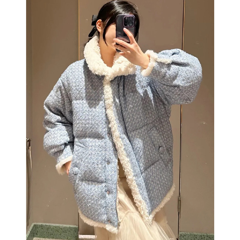 Hooded Bread Jacket Side View