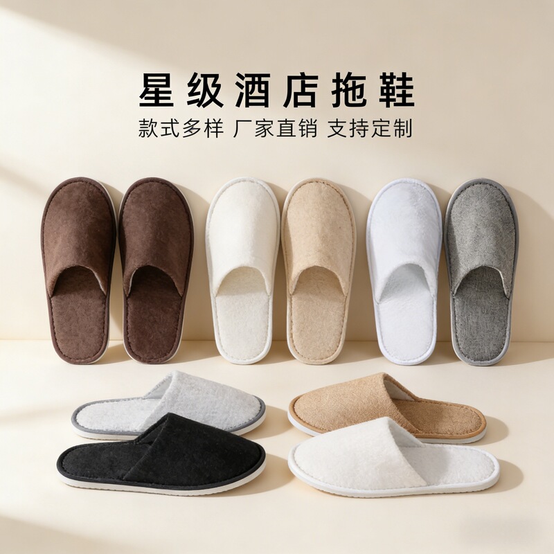Star Hotel B&b Disposable Slippers Guest Room Beauty Salon Club Home Supplies Thickeneded Non-slip Slippers Wholesale Star Hotel B&b Disposable Slippers Guest Room Beauty Salon Club Home Supplies Thickeneded Non-slip Slippers Wholesale