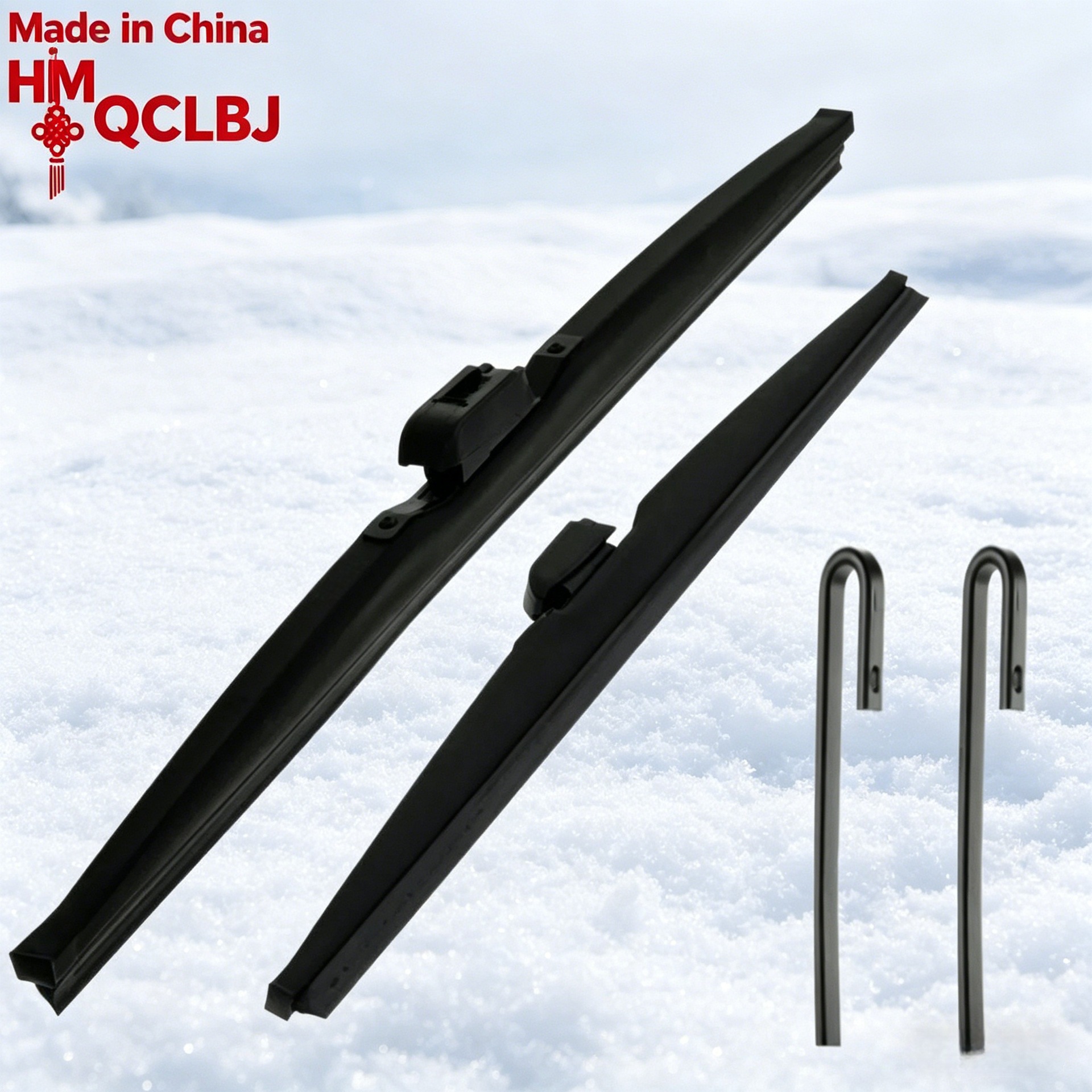 Russian Snow Brush Car Wiper Snow Scraper Cross-Border Shipping Multi-Functional Replaceable Connector Snow and Water Scraper Blade