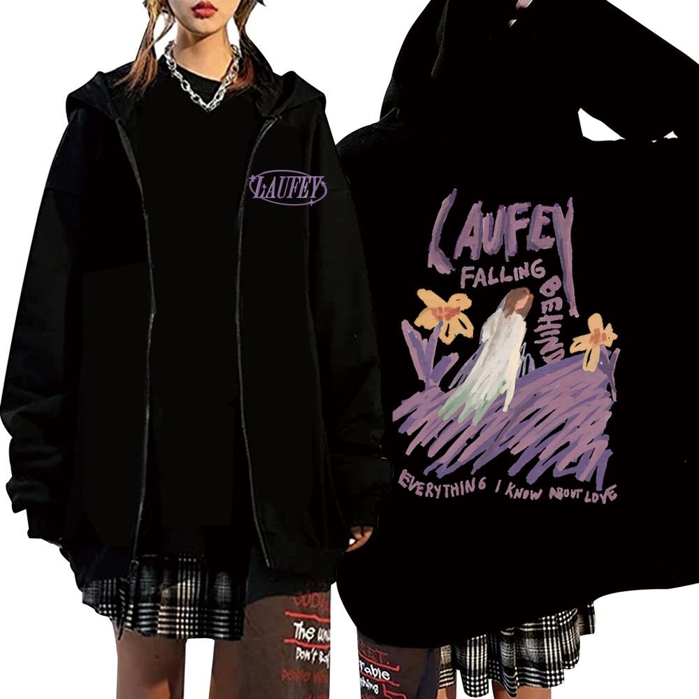 Laufey The Goddess Tour Zipper Hoodie Everything I Know