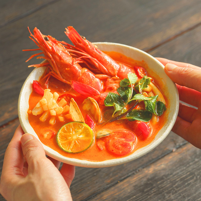 日食记泰国式冬阴功汤料包冬荫功火锅汤底料酸辣虾香料酱调料200g