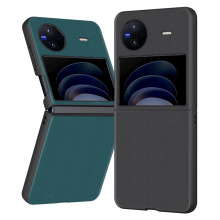 适用VIVOXFlip手机壳素皮防摔羊皮革超薄Flip折叠皮革保护壳皮套
