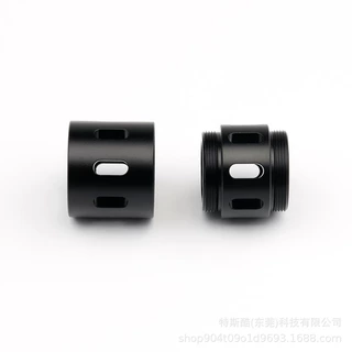 东莞厂家供应 铝合金电镀光剑连接器 跨界光剑玩具二合一配件