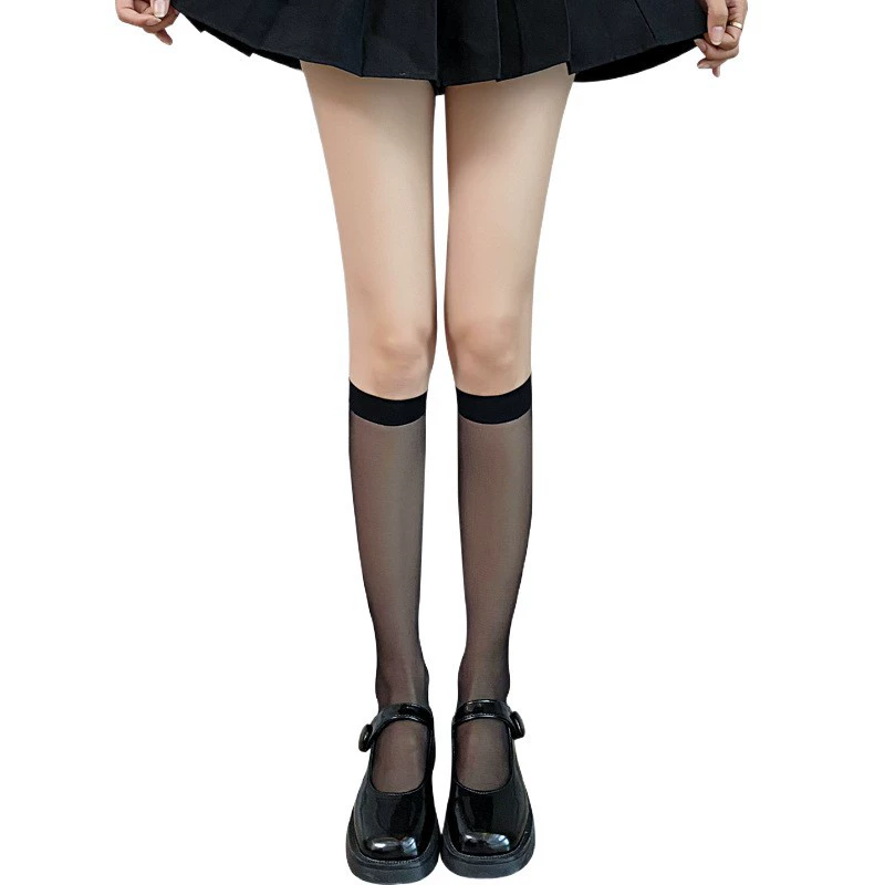 Tide, summer thin Japanese sexy knee socks