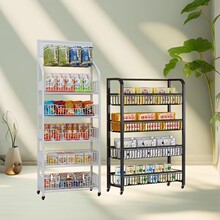 超市零食货架便利店药饮料食品展示架药店玩具陈列架收银台置物架