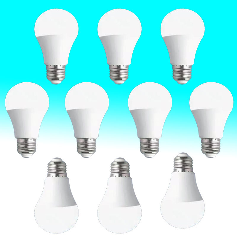 Bombilla led boca de tornillo E27 súper brillante y de ahorro de energía protección ocular para el hogar luz blanca impermeable bombilla de ahorro de energía una caja al por mayor