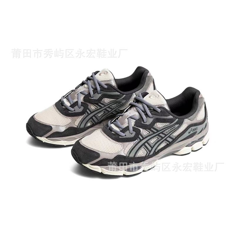 工場卸売莆田靴アーサー ACS GEL-NYC 快適な衝撃吸収耐摩耗性ソールストライプランニングシューズ|undefined