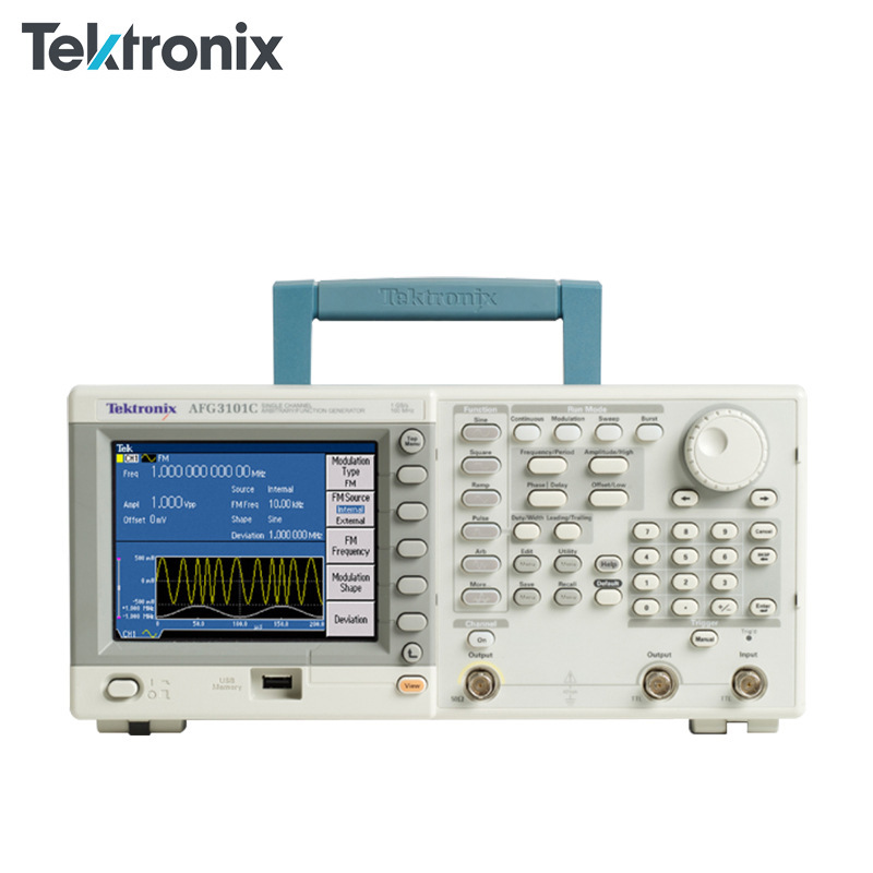 泰克Tektronix信号源发生器AFG3000C双通道函数/任意波形发生器