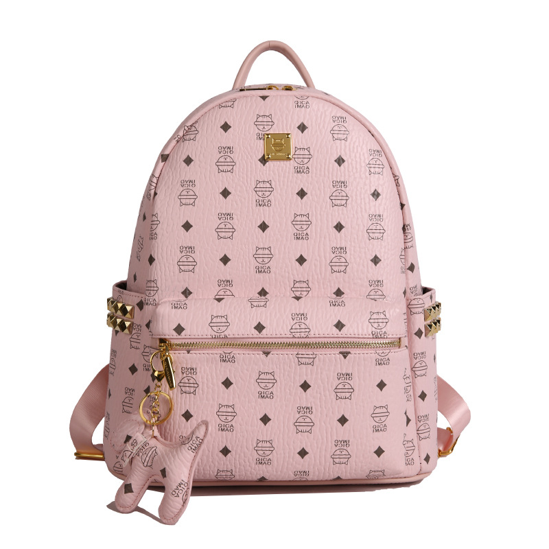 Colgante de cinta rosa poco profunda
