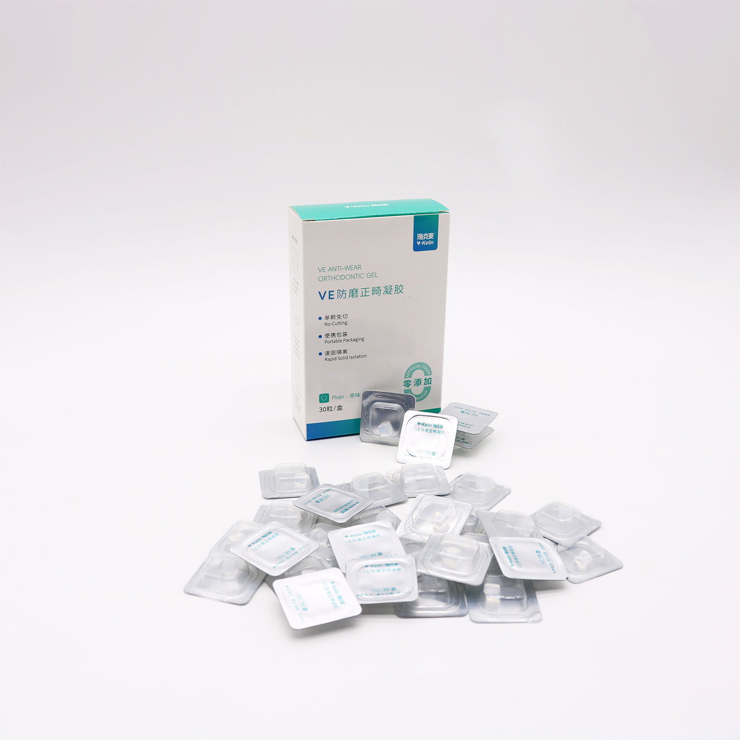 Cera protectora de gel ortodóntico Jacqueline para corregir la cera antideslizante de la mucosa oral del gel de soporte de Aro dental image 5