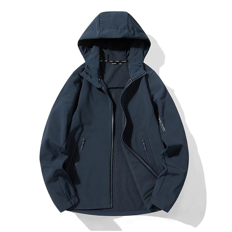 Путешественническая ветрозащитная куртка для скалолазания, лёгкая с капюшоном, осенняя, универсальная цвета