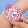 Cartoon fashionable children's watch, cute quartz digital watch