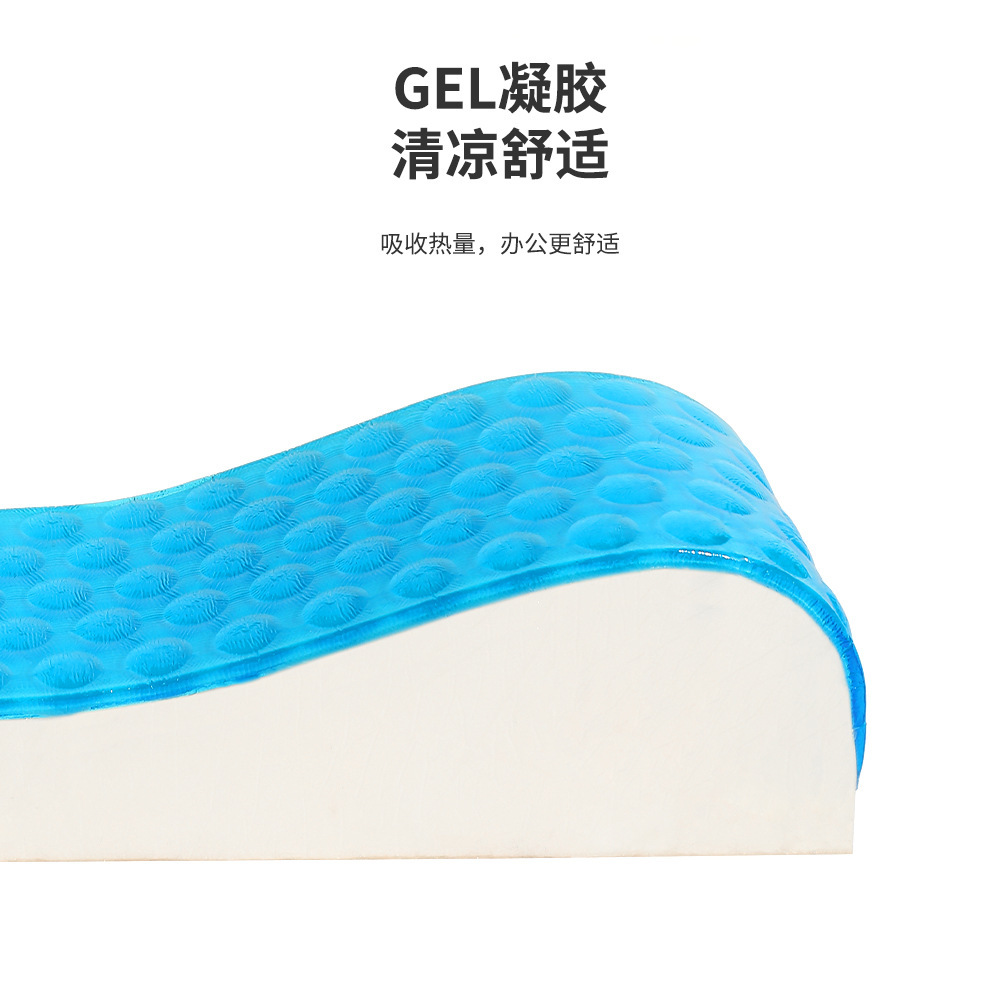 Amazon populares de espuma de memoria de gel reposabrazos pad apoyabrazos pad Oficina e-sports silla codo pad apoyabrazos almohada