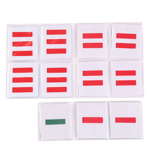 Scout team leader insignia arm badge with one bar, two bars, three bars team committee sleeve badge cotton team flag