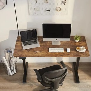 Electric Adjustable Desk, Standing Automatic Height-Adjustable Workbench, Desk That Can Be Raised and Lowered, Computer Office Desk, Es6 Cross-Border