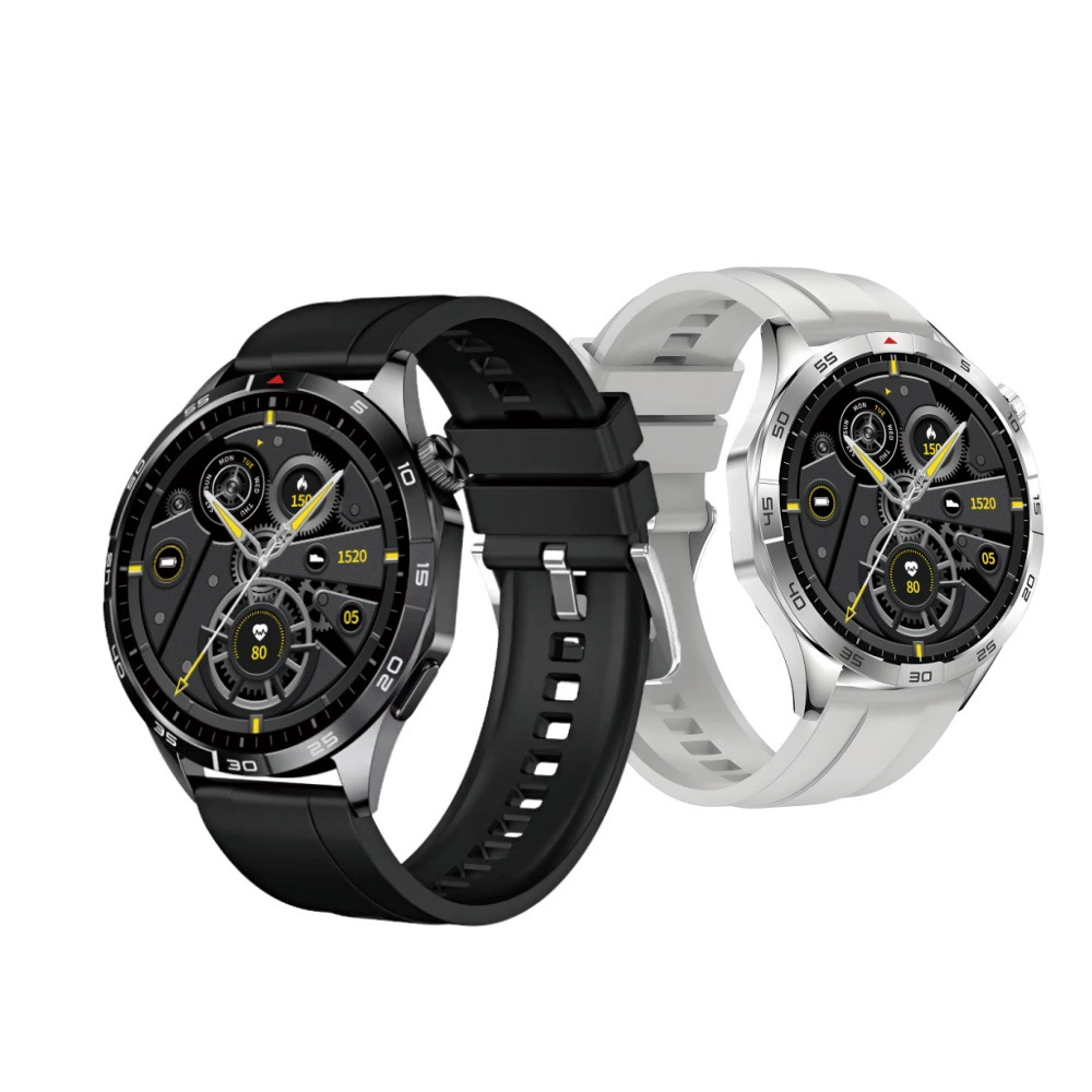 Умные часы Pilot Star GT4 Pro M19 с NFC-платежами, вызовом по Bluetooth, пульс Черный/Серебристый/Кастом