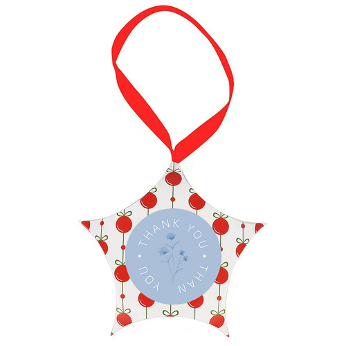 500/roll Colorful Floral Coated Paper Stickers Rose Thank You Labels Holiday Birthday Wedding Envelope Decoration