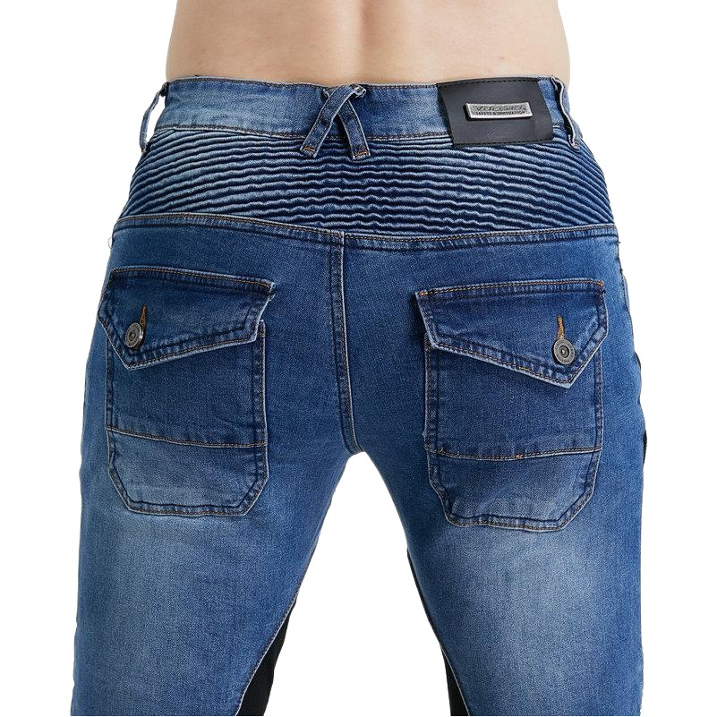 Motocicleta montar jeans resistente a la gota motocicleta Knight pantalones equipo de carreras pantalones de verano malla PK-719 al por mayor