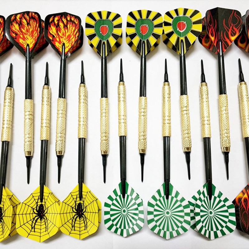 Copper safe electronic plastic darts