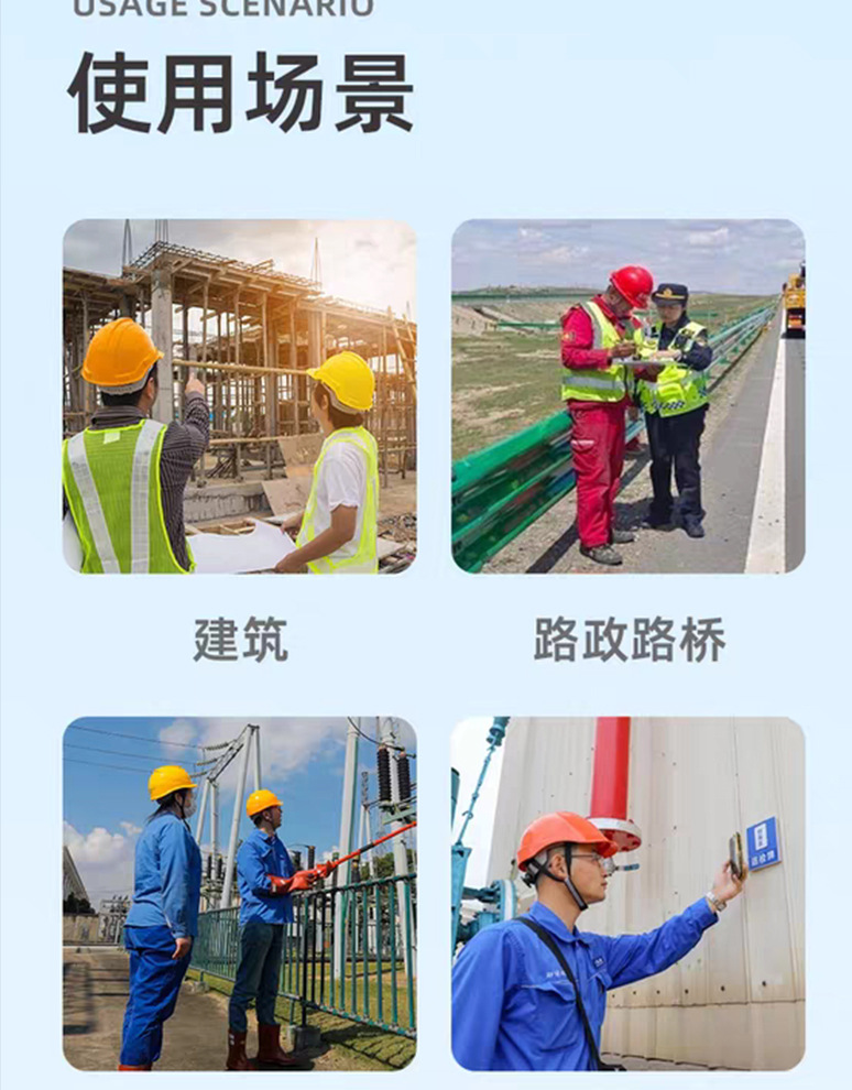 External-Mounted Safety Helmet Locator 4g Smart Safety Helmet Smart Construction Site Check-In Monitoring Voice Gps Locator