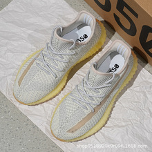 柏宜椰子鞋男白斑马柏宜椰子350休闲运动鞋情侣软底跑步鞋莆田鞋