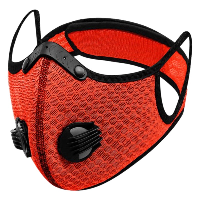 Máscara de ciclismo caliente transfronteriza máscara de carbón activado máscara de deportes al aire libre máscara de bicicleta en stock al por mayor