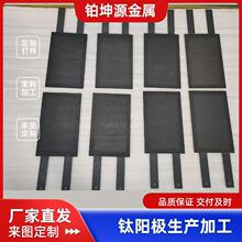 钛电极钛合金镀铂金电极纯钛水处理钛电极基二氧化铅氯碱工业用