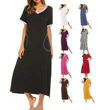 N 17523 Women's Long Pocket Pajamas Ůʿ����˯�� �羳ŷ
