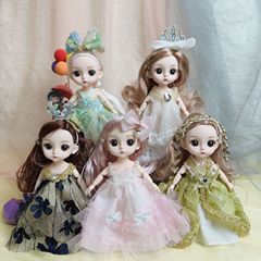お人形プリンセスミニ17センチセットロリ童心お诞生日プレゼント子供女の子おもちゃ